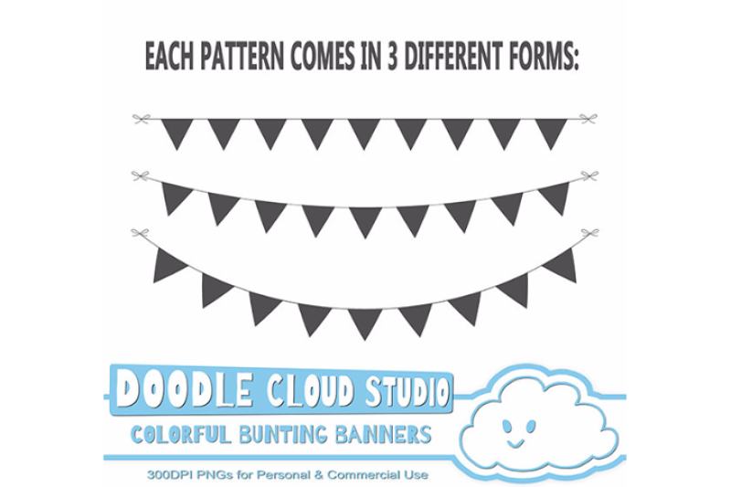 colorful-bunting-banners-cliparts-colorful-purple-blue-green-flags