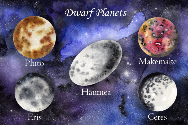 solar-system-and-space-watercolor-set