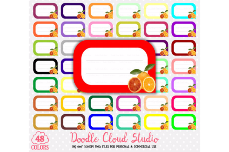 48-colorful-orange-labels-clipart-fruit-oranges-labels-stickers-icons