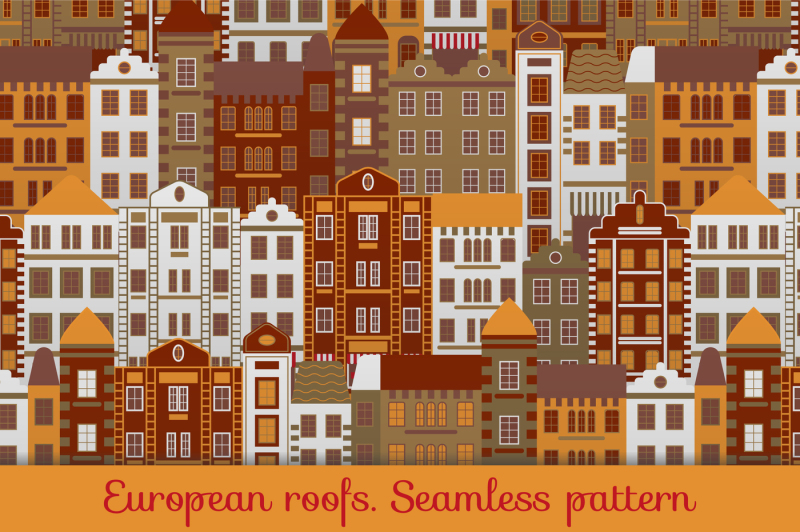 european-roofs-seamless-pattern-bonus