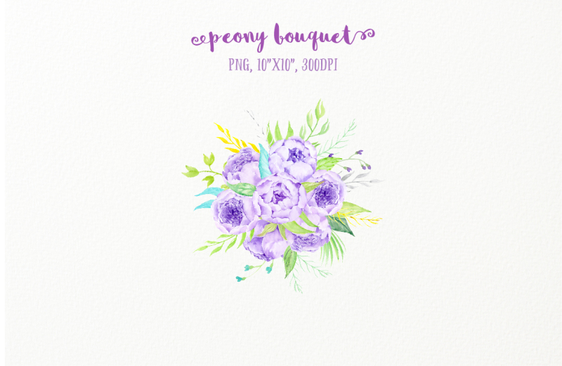 watercolor-clipart-lilac-peony