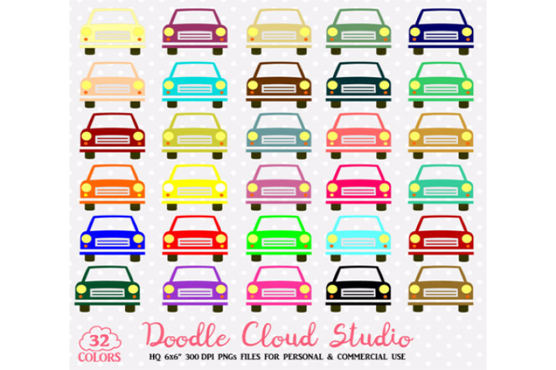2-colorful-cars-clipart-cute-rainbow-vehicle-illustration-travel