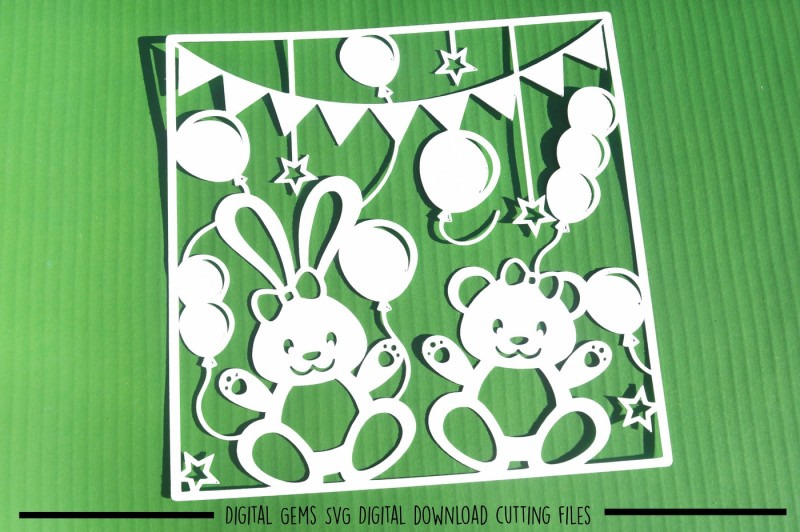 rabbit-and-bear-paper-cut-svg-dxf-eps-files