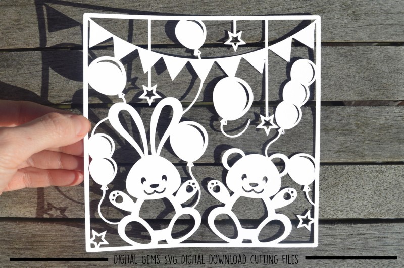 rabbit-and-bear-paper-cut-svg-dxf-eps-files