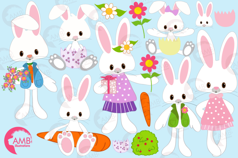 bunny-rabbit-clipart-graphics-illustrations-amb-370