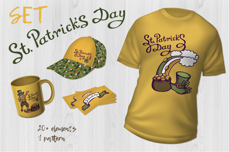 st-patrick-039-s-day-isolated-set