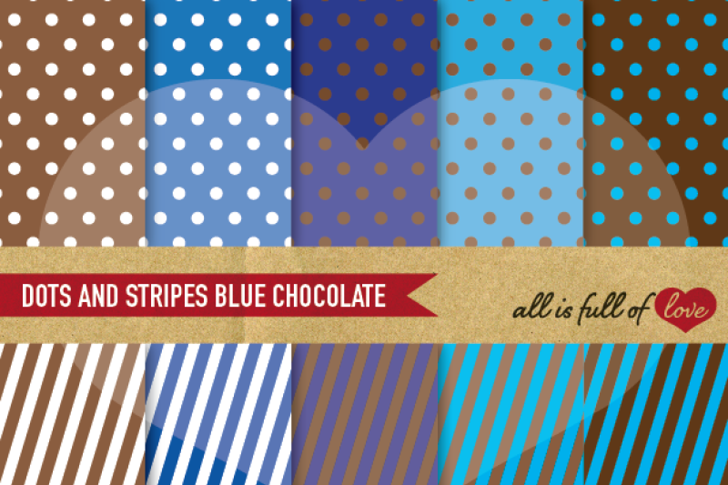 dots-and-stripes-digital-background-patterns-in-brown-and-blue