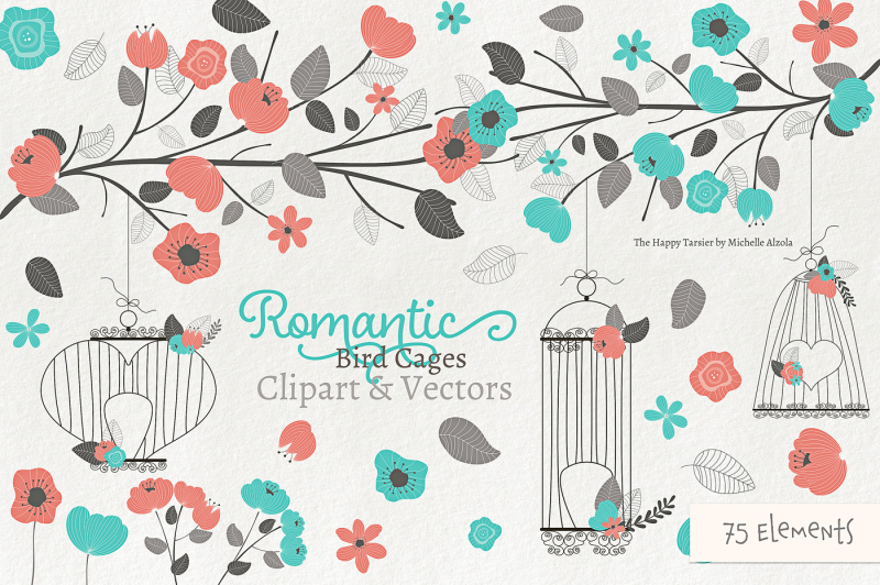 romantic-bird-cages-clipart-and-vectors