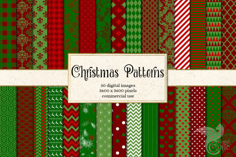 christmas-patterns-digital-paper