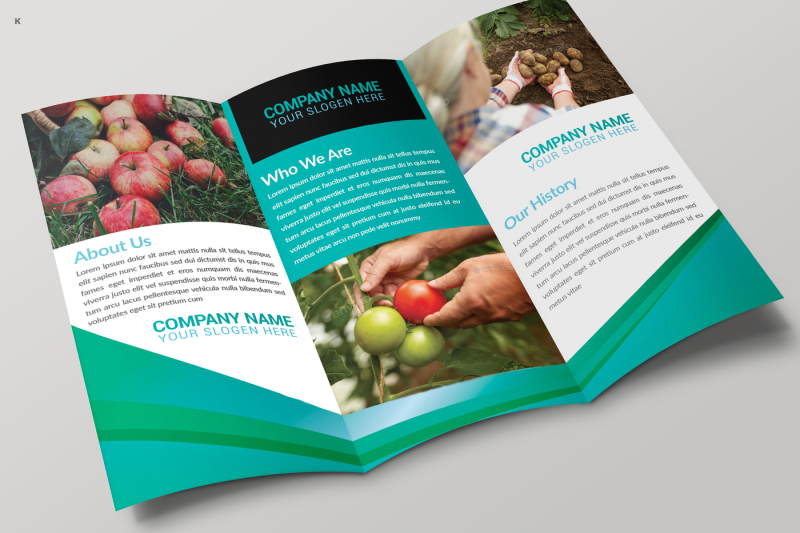 farm-fresh-products-trifold-template