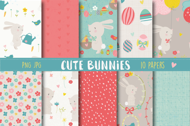 cute-bunnies-paper