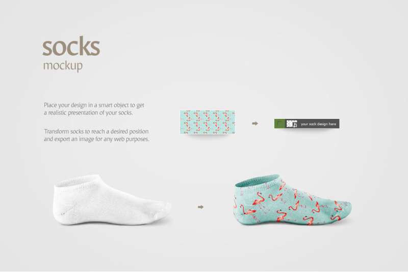 socks-mockup