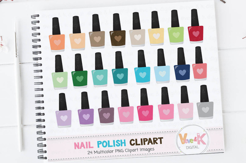 multicolor-nail-polish-clipart-set-planner-multicolor-clipart