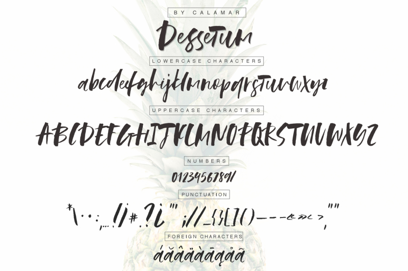 dessetum-font