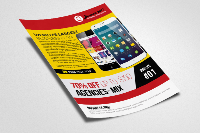 mobile-app-flyer-templates