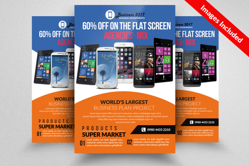 mobile-apps-company-flyer-templates
