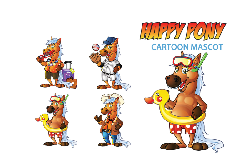 happy-pony-cartoon-mascot