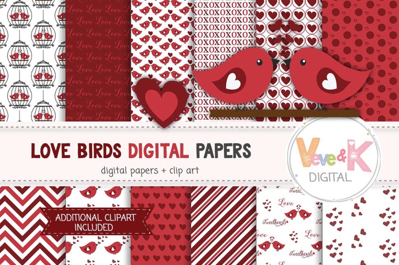 love-birds-digital-papers-and-clipart-love-clipart
