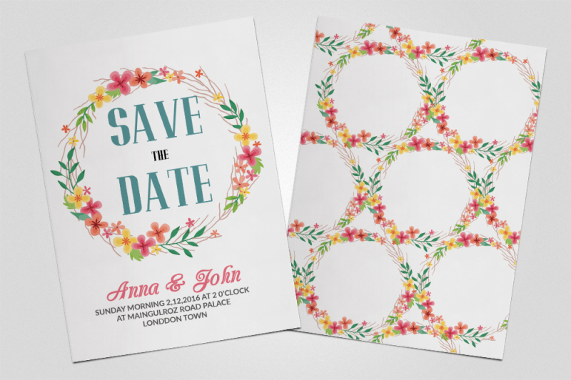 double-sided-wedding-floral-invitation