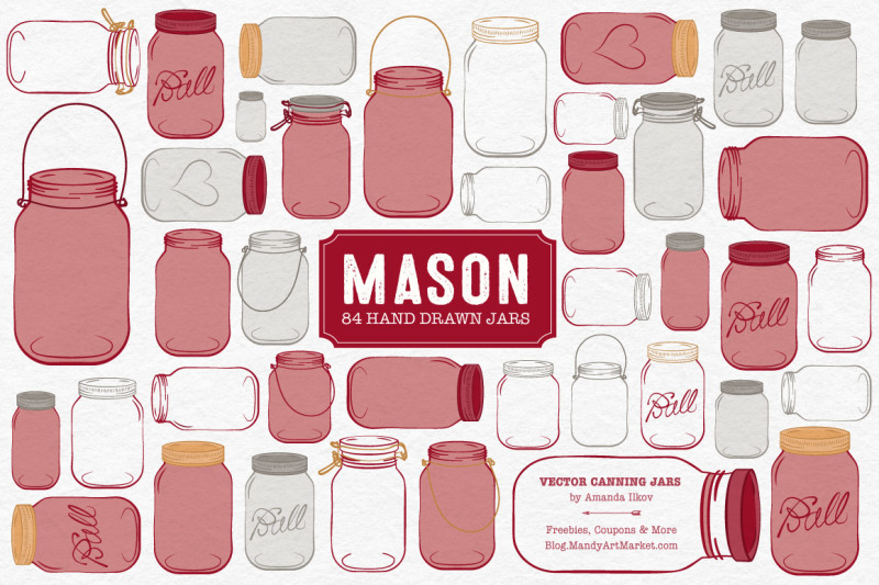 vector-mason-jars-clipart-in-ruby
