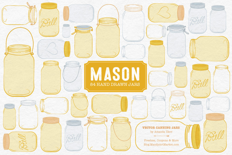 vector-mason-jars-clipart-in-sunshine