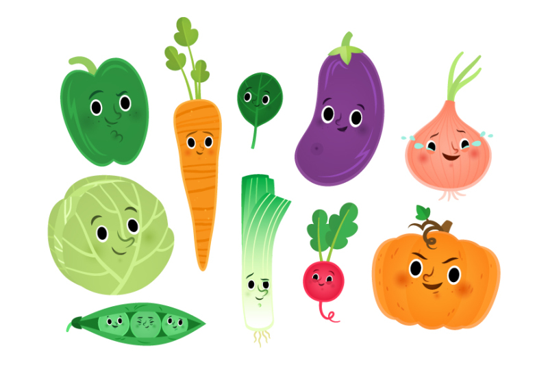 cute-veggies