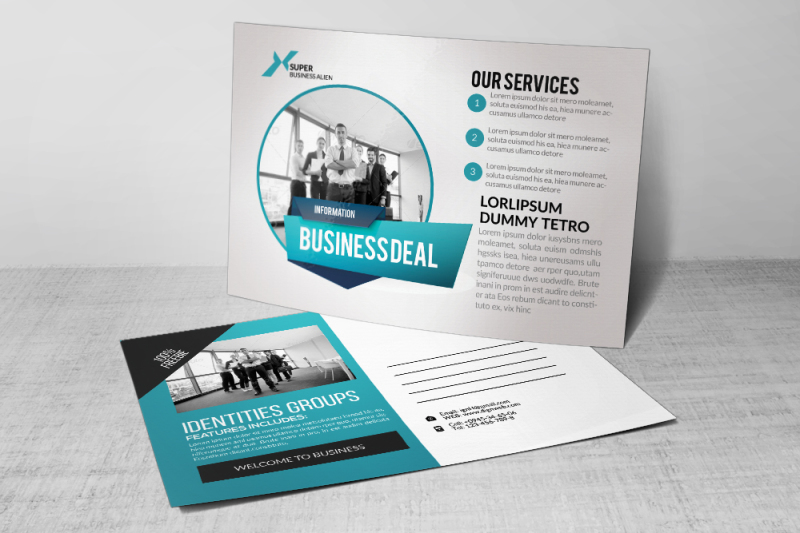 global-business-company-postcards