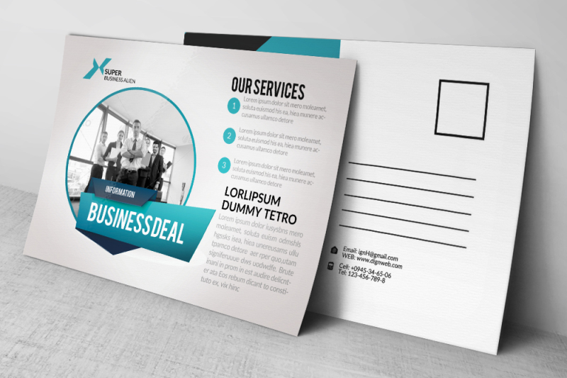 global-business-company-postcards