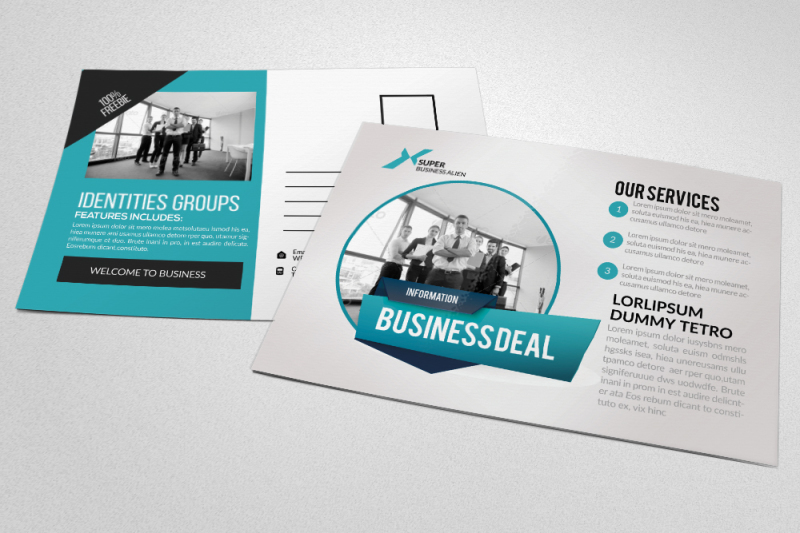 global-business-company-postcards
