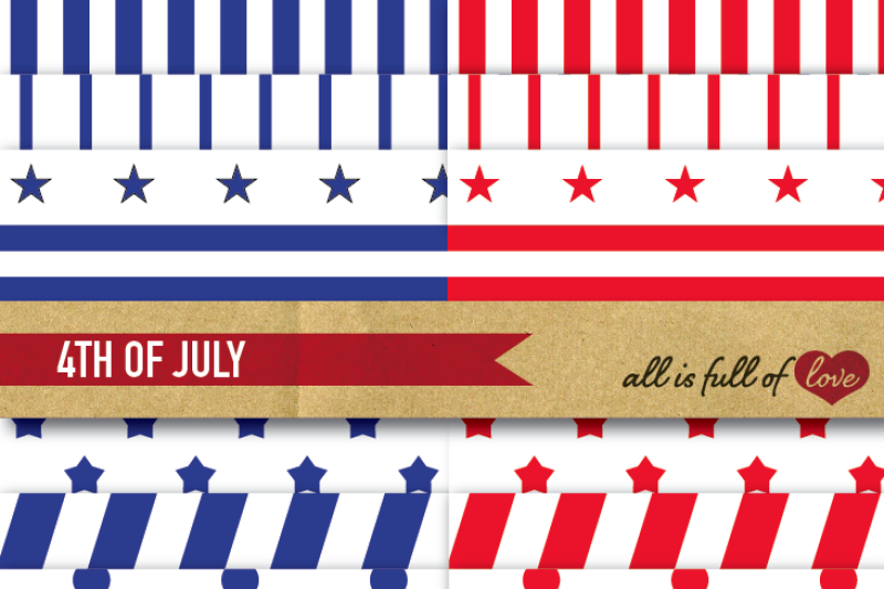 july-4-digital-paper-pack-stars-and-stripes-patterns