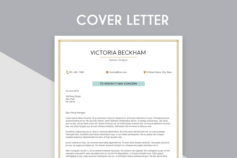 resume-template-victoria-beckham