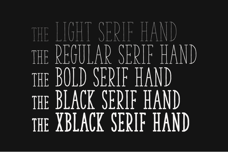 the-serif-hand-font-pack