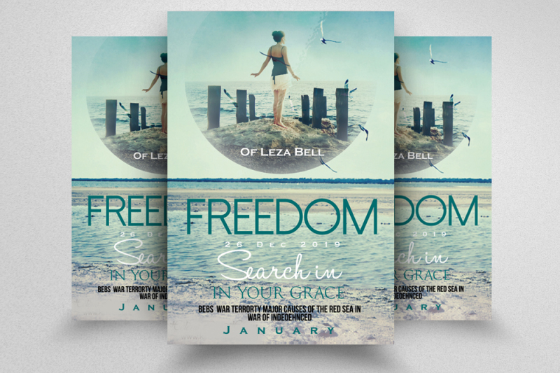 freedom-novel-and-movie-poster-flyer