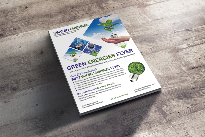 green-energy-flyer-template