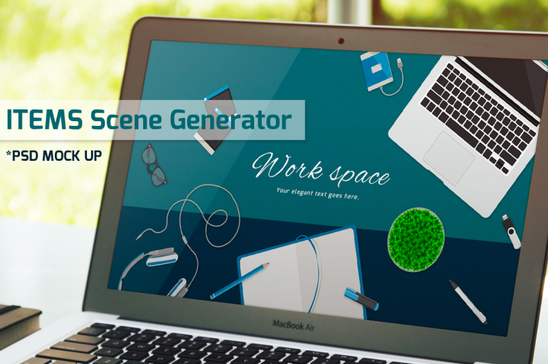 work-space-items-scene-generator