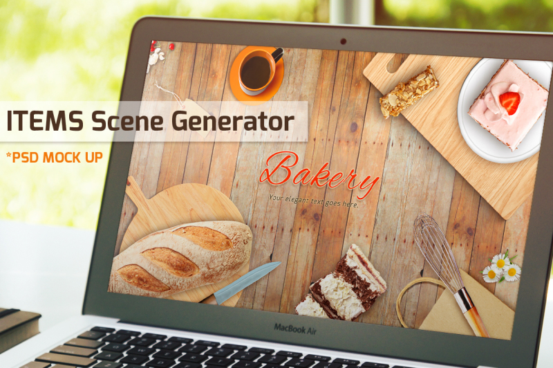 bakery-items-scene-generator