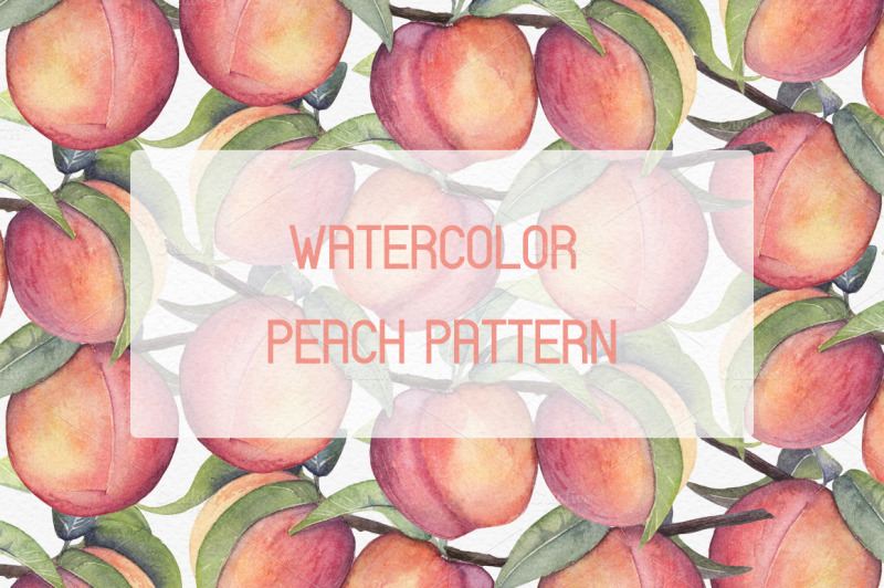 watercolor-fruit-peach