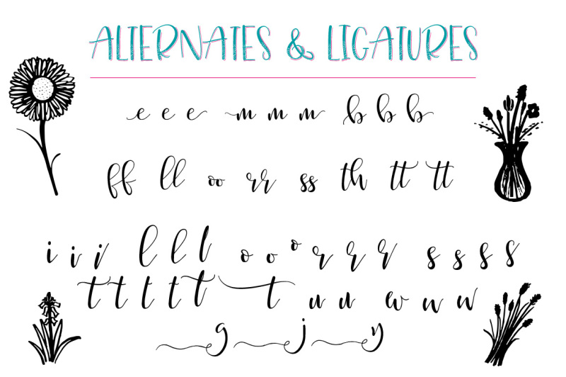 just-write-hand-lettered-font