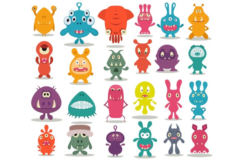 24-cute-doodle-monsters