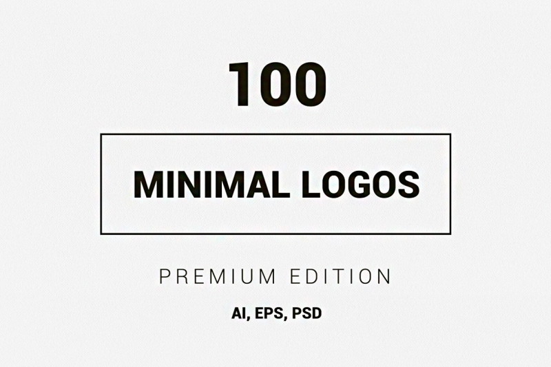 100-minimal-logos-premium-kit