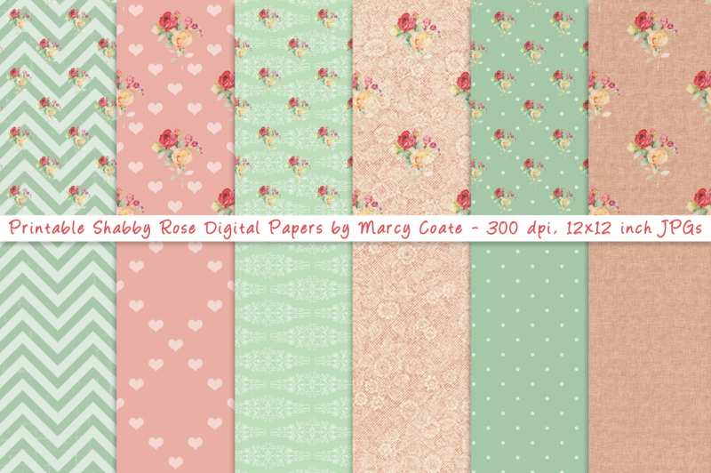 printable-shabby-rose-digital-papers