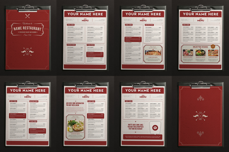 classy-food-menu-2-illustrator-template