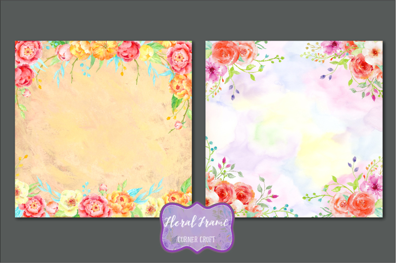 watercolor-floral-frames-12x12