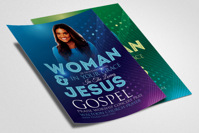 woman-of-god-church-flyer