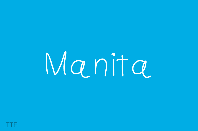 manita-font