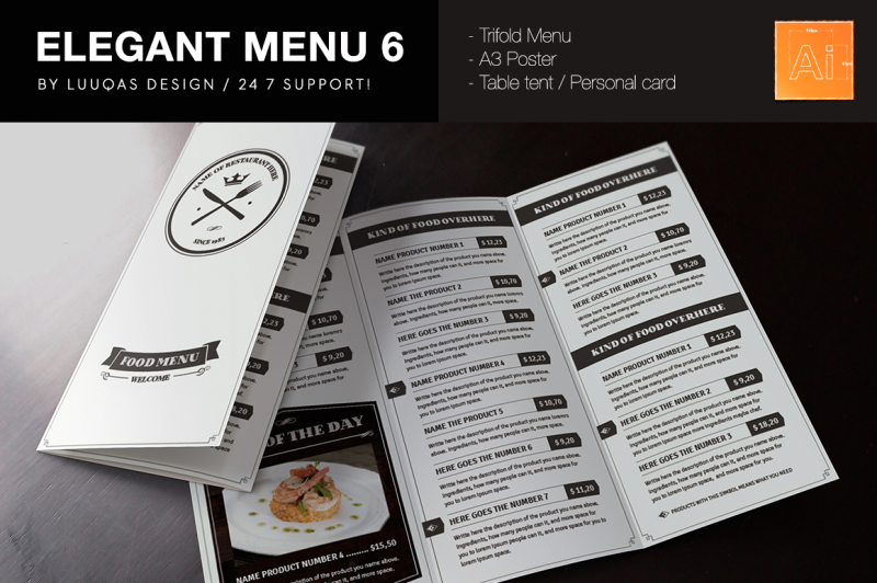 elegant-food-menu-6-illustrator-template