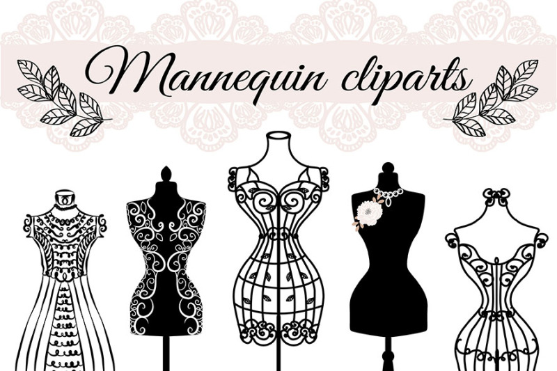 vector-hand-draw-mannequin-fashion-dress-forms-clipart-tailors-dummy-sewing-clipart