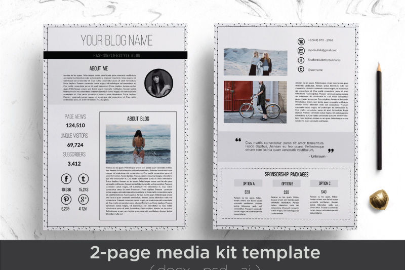 elegant-media-kit-template