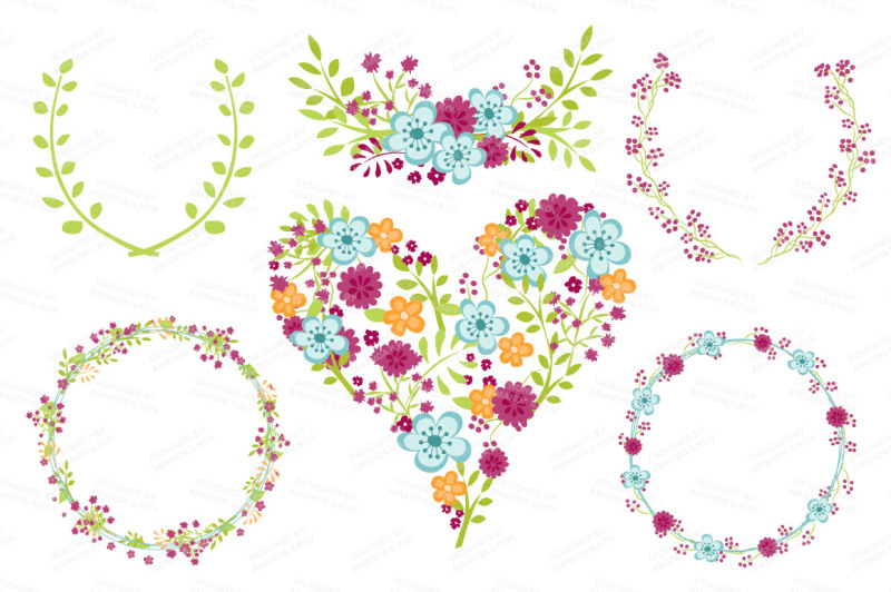clara-vintage-floral-wedding-heart-clipart-in-bohemian