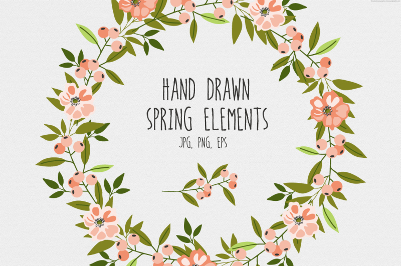 hand-drawn-spring-elements
